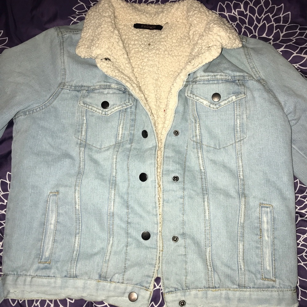 Sherpa Jean jacket
